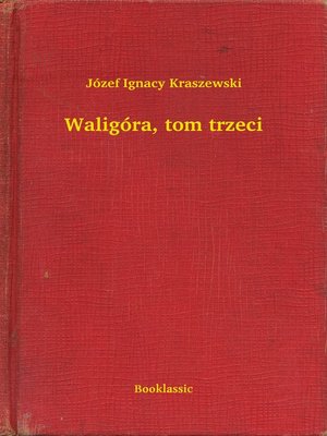cover image of Waligóra, tom trzeci